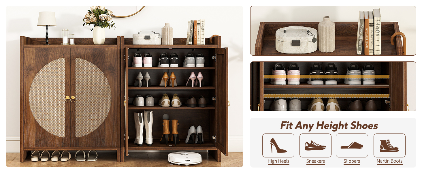 entry way shoe storage cabinet