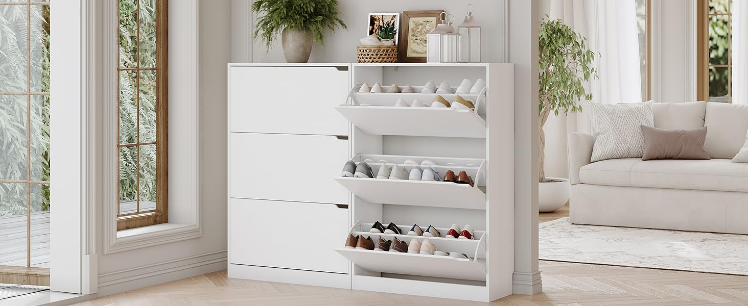 shoe storage cabinet for entryway slim